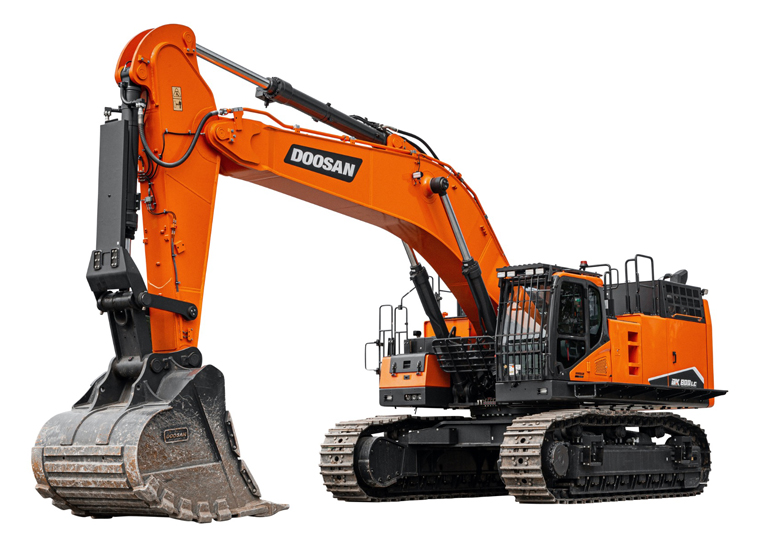 Pelle sur chenilles Doosan DX800LC-7
