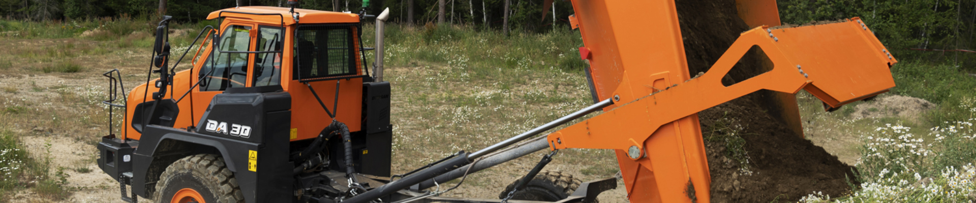Tombereau articulé DA45 Doosan