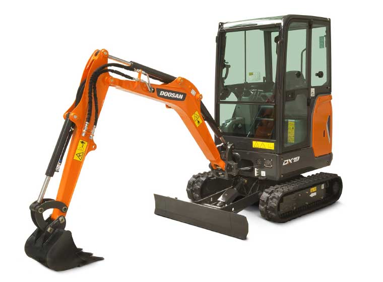 Mini pelle Doosan DX19