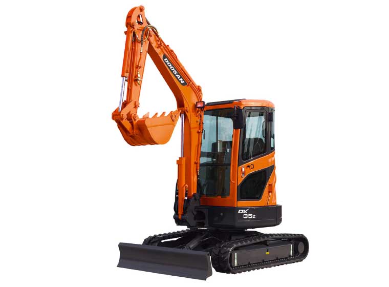 Mini pelle Doosan DX35Z