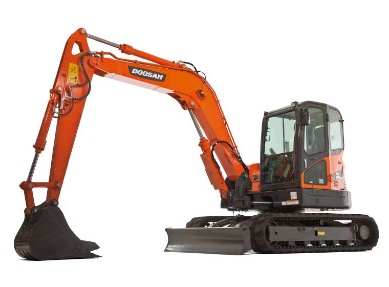 Mini pelle Doosan DX85R-3