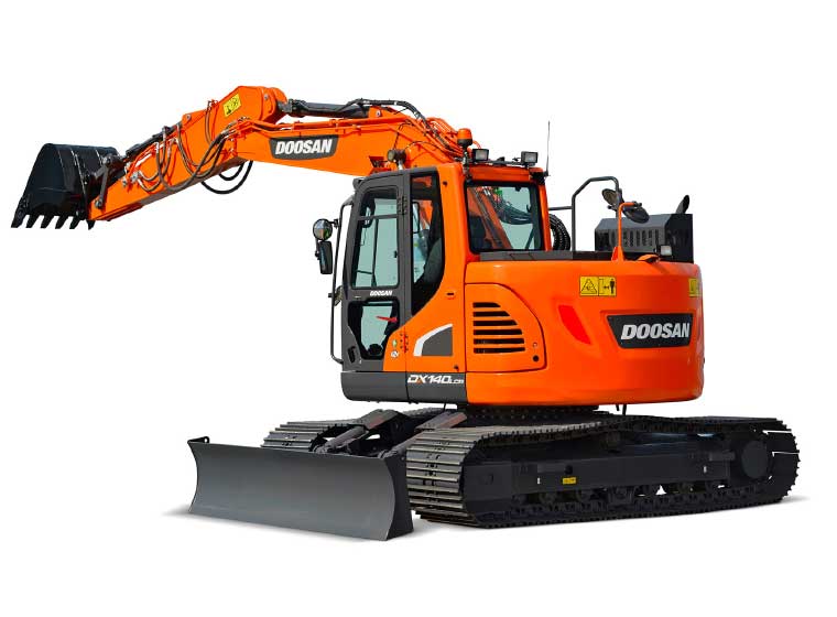 Pelle sur chenilles Doosan DX140LCR-5