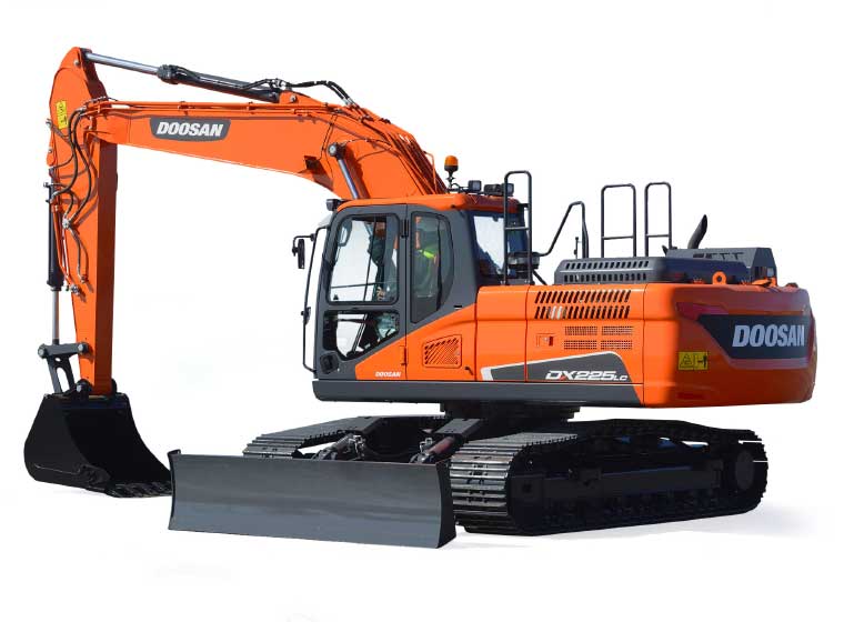 Pelle sur chenilles Doosan DX225LC-5