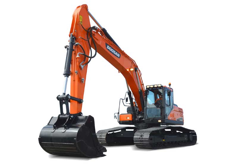 Pelle sur chenilles Doosan DX255LC-5