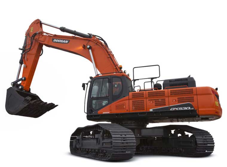 Pelle sur chenilles Doosan DX530LC-5