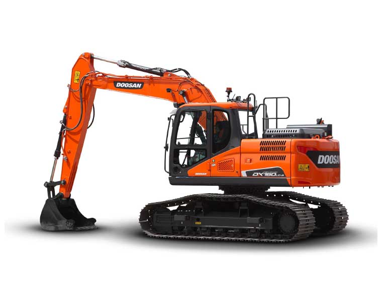 Pelle sur chenilles Doosan DX160LC-5 HT