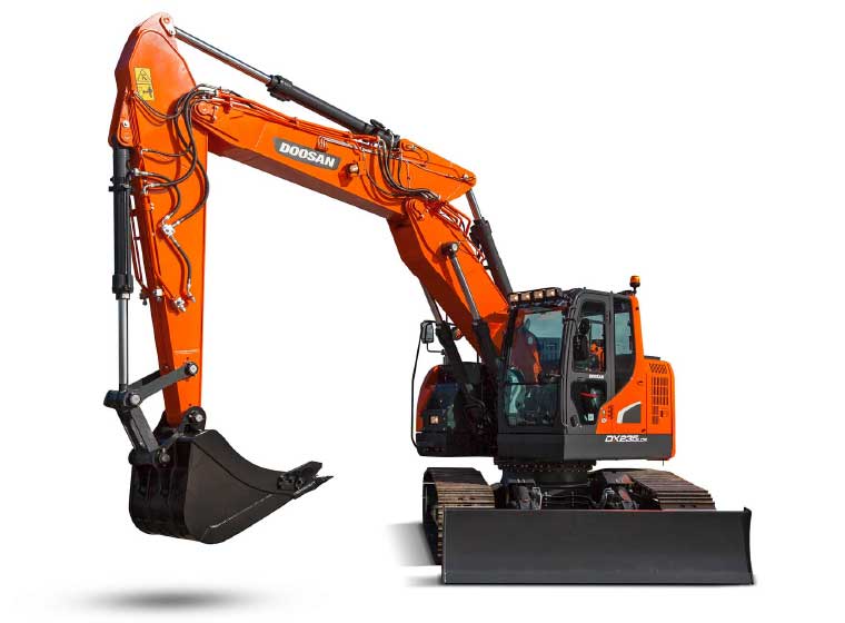 Pelle sur chenilles Doosan DX235LCR-5