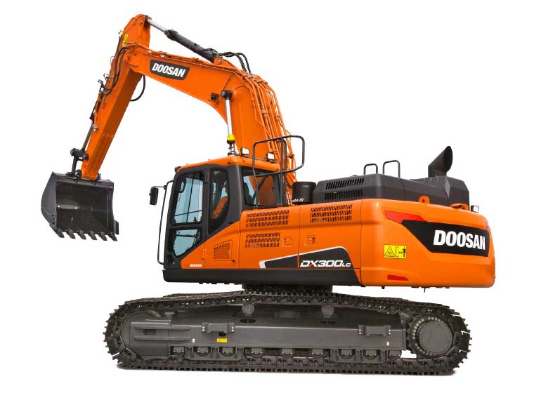 Pelle sur chenilles Doosan DX300LC-5