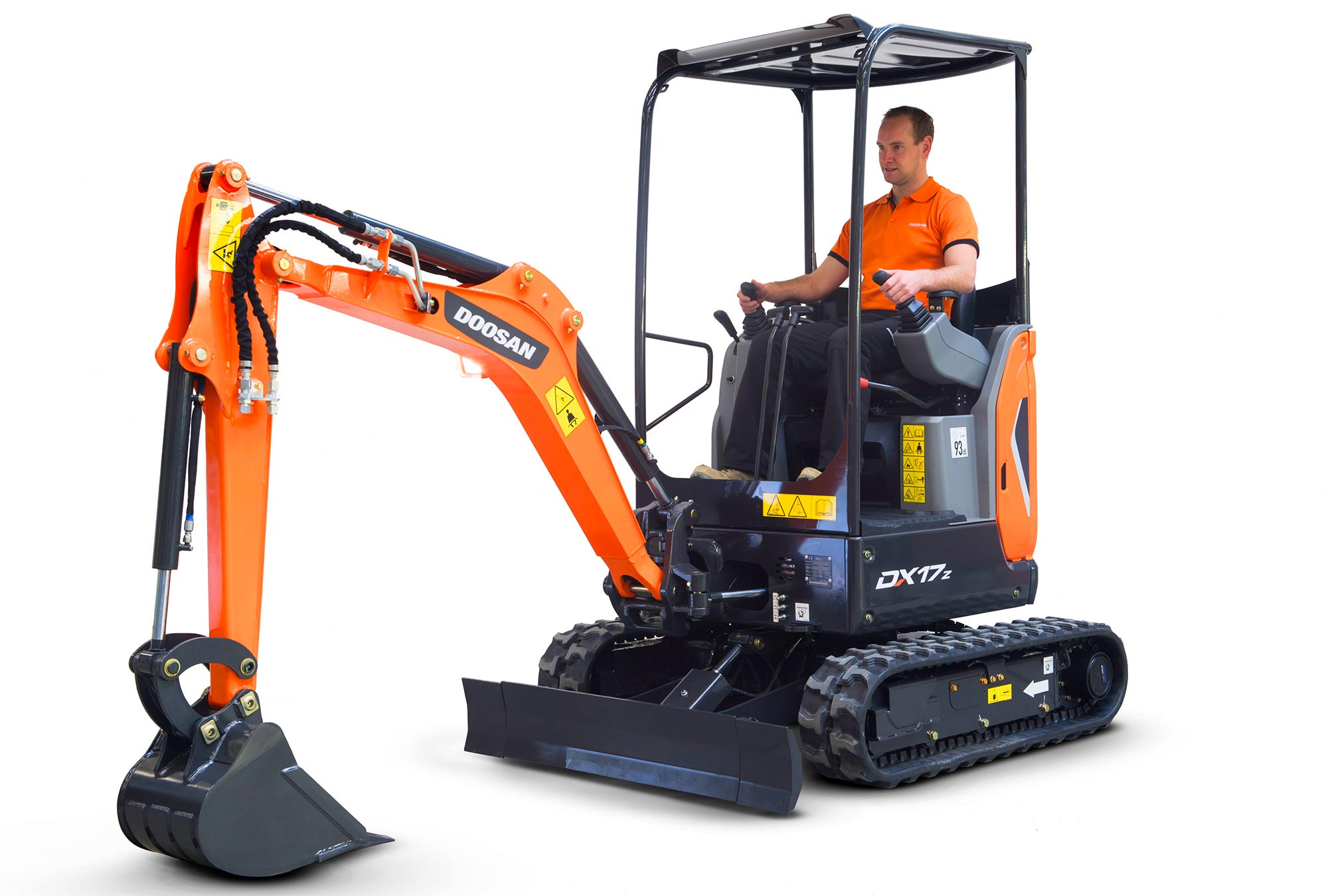 Mini pelles Doosan